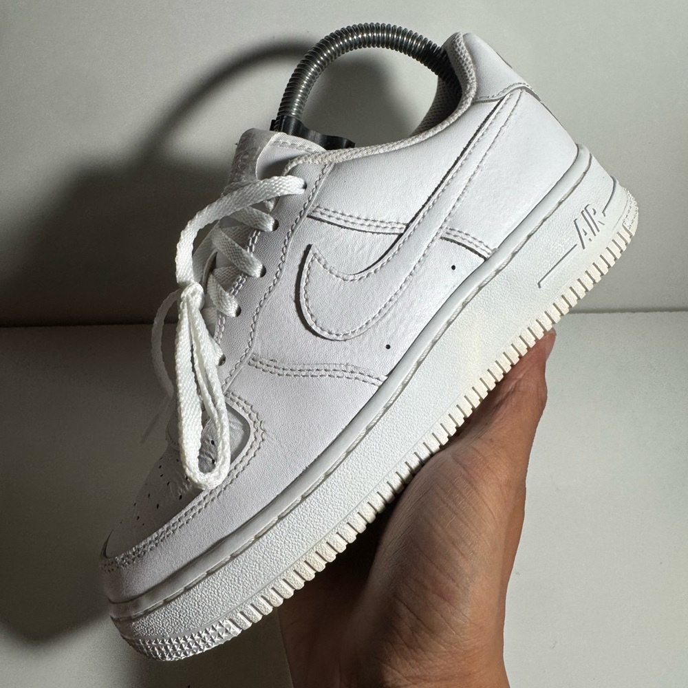 Nike Air Force 1 ‘07 Low “Triple White” GS Size 4Y